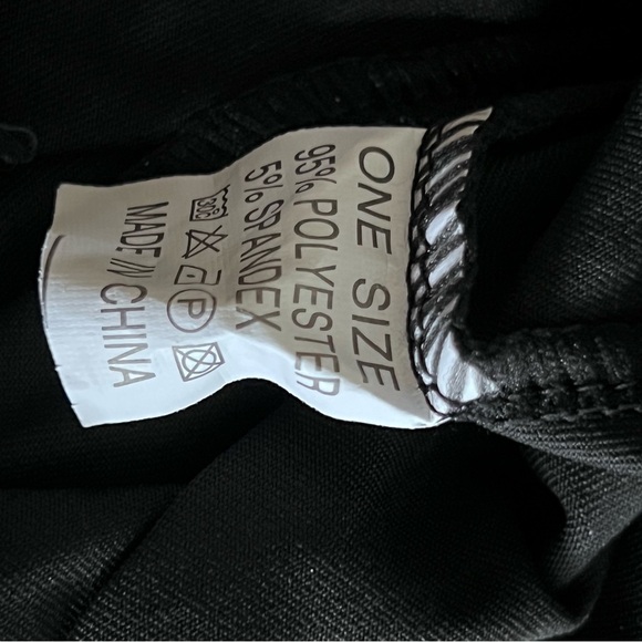 Goth Fairy Silver Butterfly print leggings OSFM - Picture 7 of 7